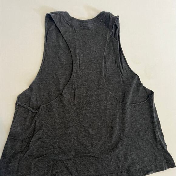 FNX Vertical Crop Top Dark Grey Small - Picture 4 of 7
